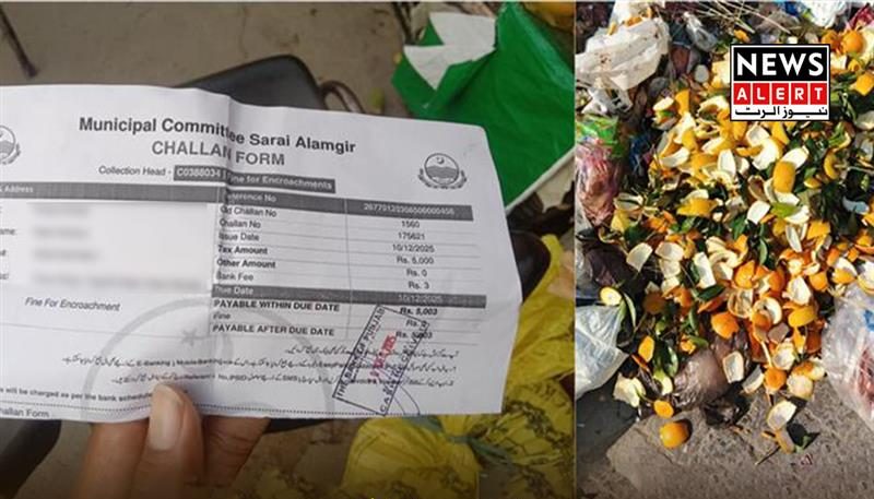 Fruit Shop Fined Rs5,000 for Littering in Sara-i-Alamgir
