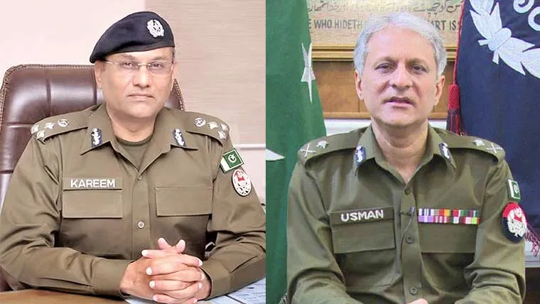 Dr. Usman Anwar Replaced as IG Punjab, Rao Abdul Kareem Appointed