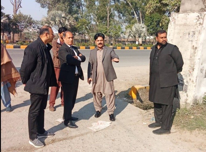 WASA, Bar President Inspect Major Drainage Project Ahead of Monsoon in Gujrat