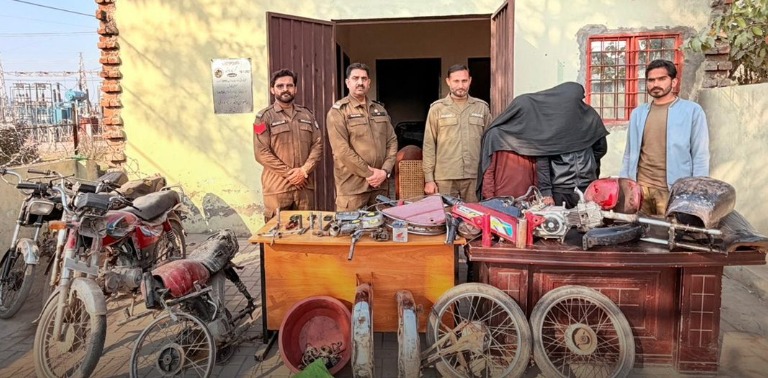 Green Town Police Post Cracks Down on Crime, Motorcycle Theft Gang and Drug Dealers Arrested