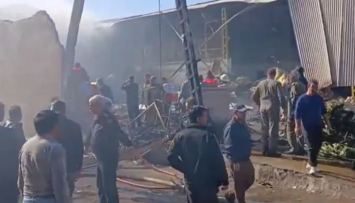 Iran Army Helicopter Crashes Into Fruit Market, Four Killed