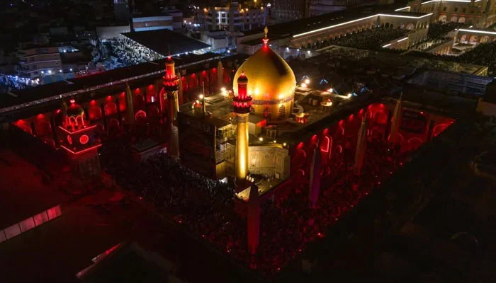 Red Lights Illuminate Holy Shrines After Iran’s Supreme Leader Khamenei Reportedly Killed