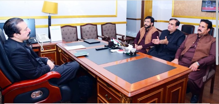 AJK PM Meets Spanish Business Figure to Discuss Overseas Kashmiris’ Issues