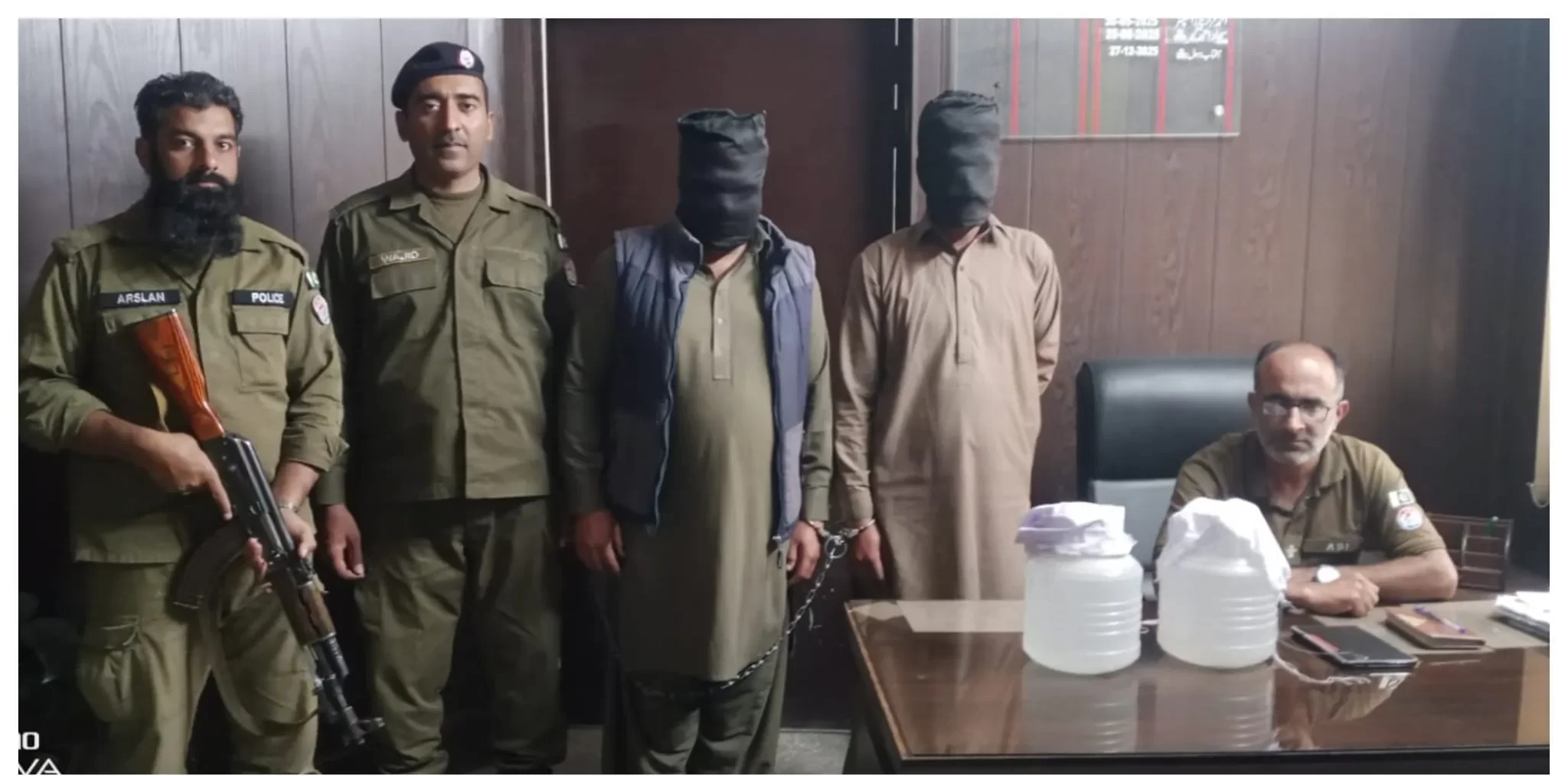 Crackdown on Drugs and Kite Selling in Sarai Alamgir, Gujrat