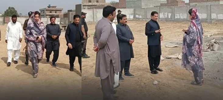 Gujrat: Deputy Commissioner Reviews Development Work at Kunjah Ladies & Children Park