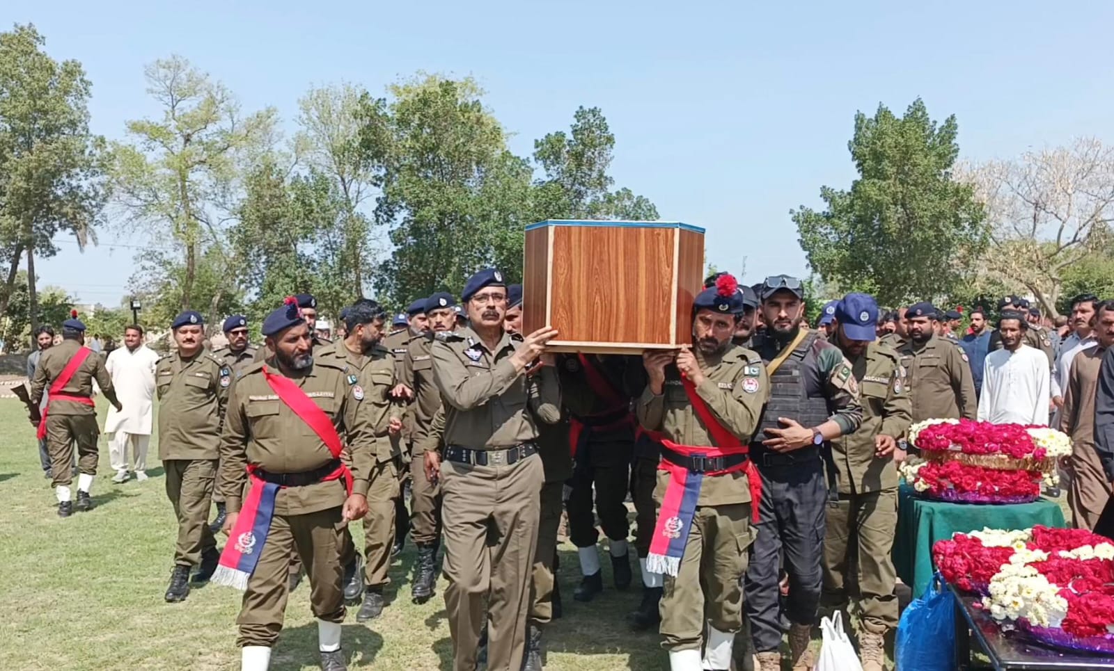 Funeral of Martyred Police Officer Asad Nasir Held in Layyah