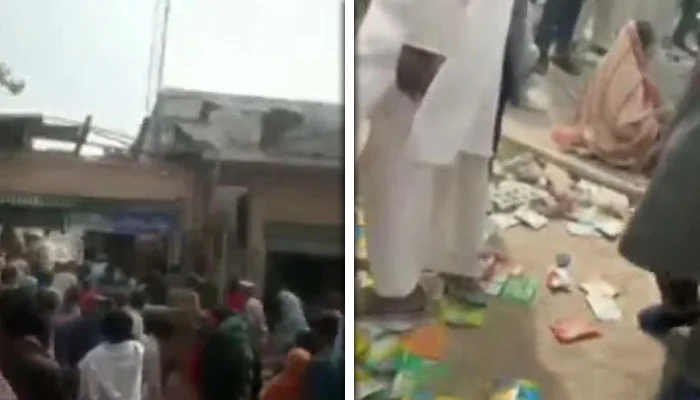Tragic Incident in Rahim Yar Khan: Shop Roof Collapses, 8 Women Dead, 30 Injured
