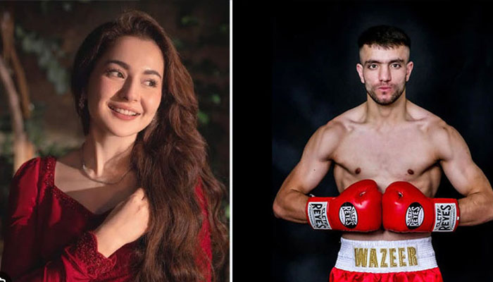 WBO Champion Usman Wazir Begins Boxing Training for Actress Hania Amir