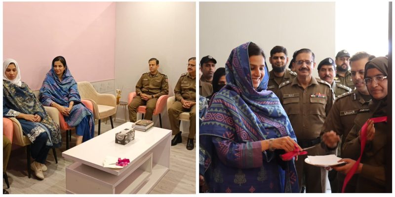 Modern Ladies Lounge Inaugurated at Gujrat Police Complex
