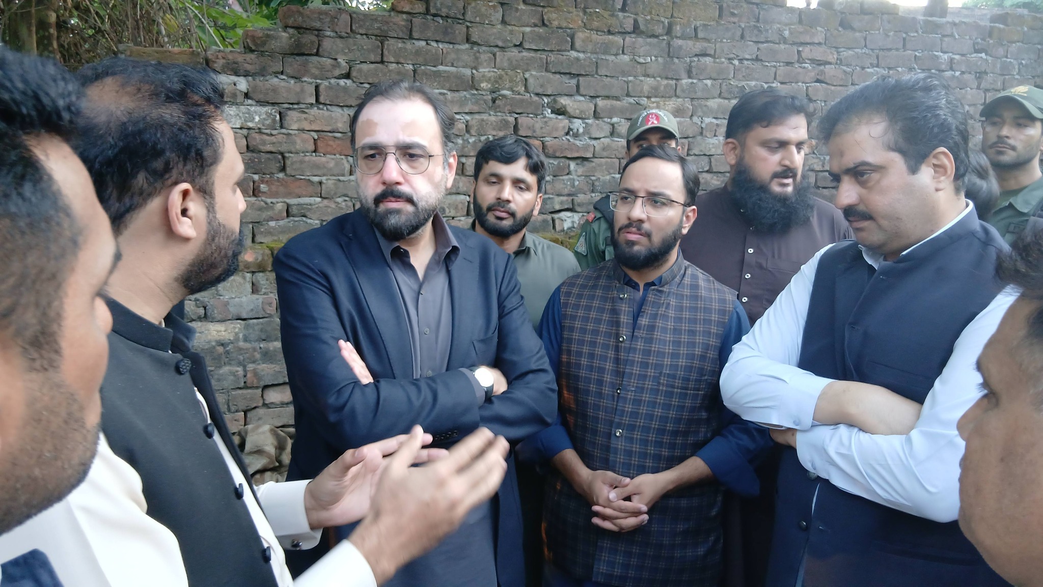 Chaudhry Salik Hussain Inspects Development Projects in Shadiwal