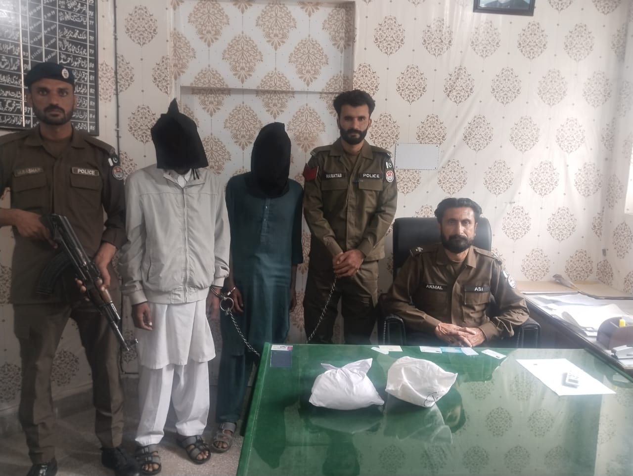Gujrat Police Crack Down on Drug Dealers, Two Arrested