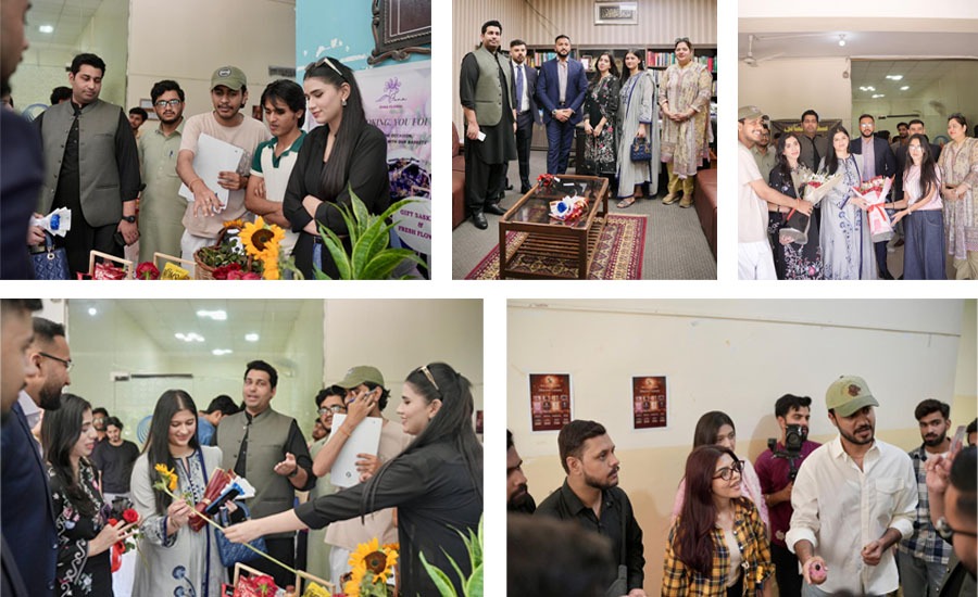 Film & broadcast students exhibit entrepreneurial ventures at Punjab University