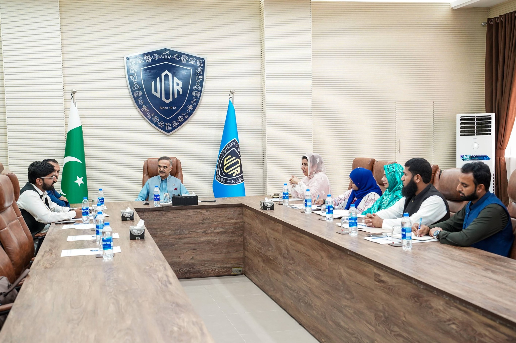 University of Rasul and Allah Wale Foundation discuss scholarship collaboration