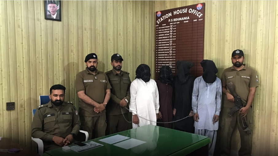 Four-Member Gang Held in Gujrat for Transformer Theft