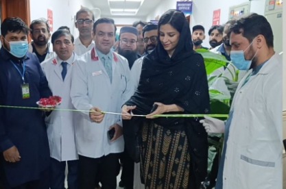 Gujrat DC Inaugurates New Patient Facilities at Aziz Bhatti Teaching Hospital
