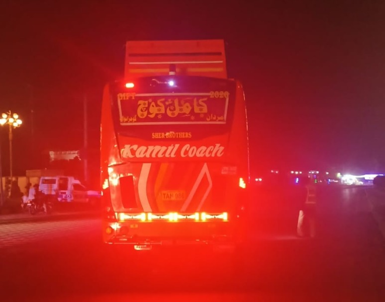 Youth Killed After Falling from Motorcycle and Being Run Over by Bus Near Sarai Alamgir