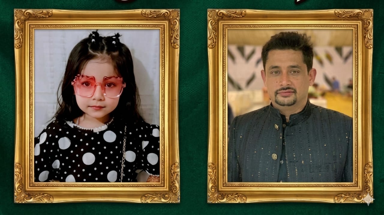 Father and Daughter Killed, Son Critically Injured in Gujrat Road Accident