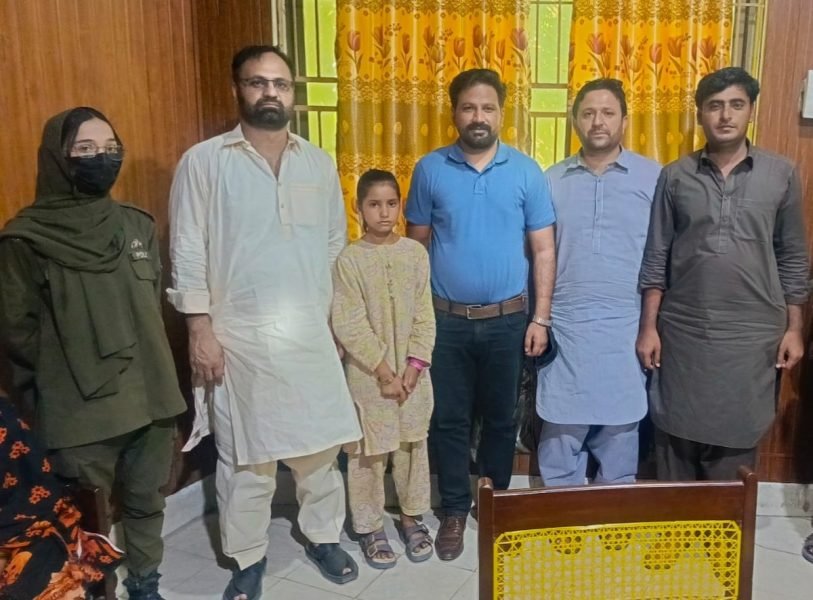 Missing Girl Recovered Safely, Reunited with Mother in Gujrat