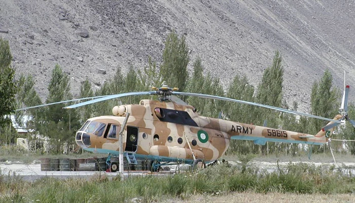 Army Aviation MI-17 Helicopter Crashes Near Muzaffarabad, All Onboard Martyred