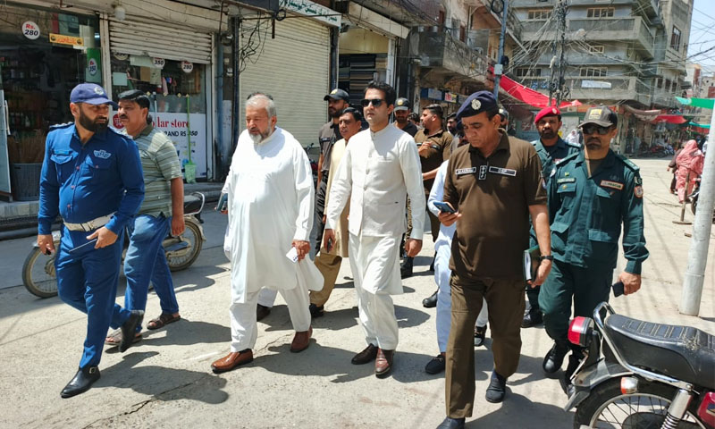 Jhelum Assistant Commissioner Reviews Muharram Arrangements, Inspects Procession Routes