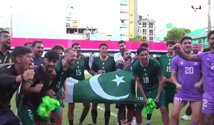Pakistan Beat Afghanistan to Win First International Football Title in 74 Years