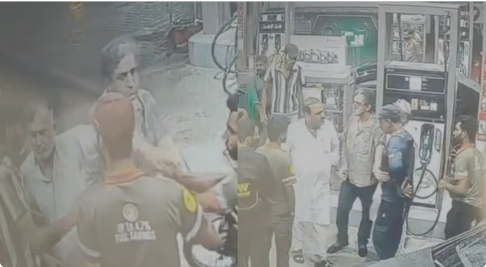 Mercedes man assault on petrol pump workers: FIR registered, police hunt rifle-wielding suspect